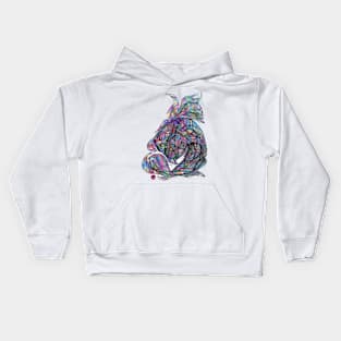 Fish and bird Kids Hoodie